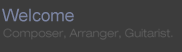Welcome title