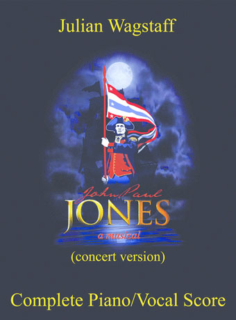 John Paul Jones musical - Partitur und Einzelstimmen von Julian Wagstaff